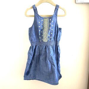 GapKids Girls Denim Jean Dress Size Small